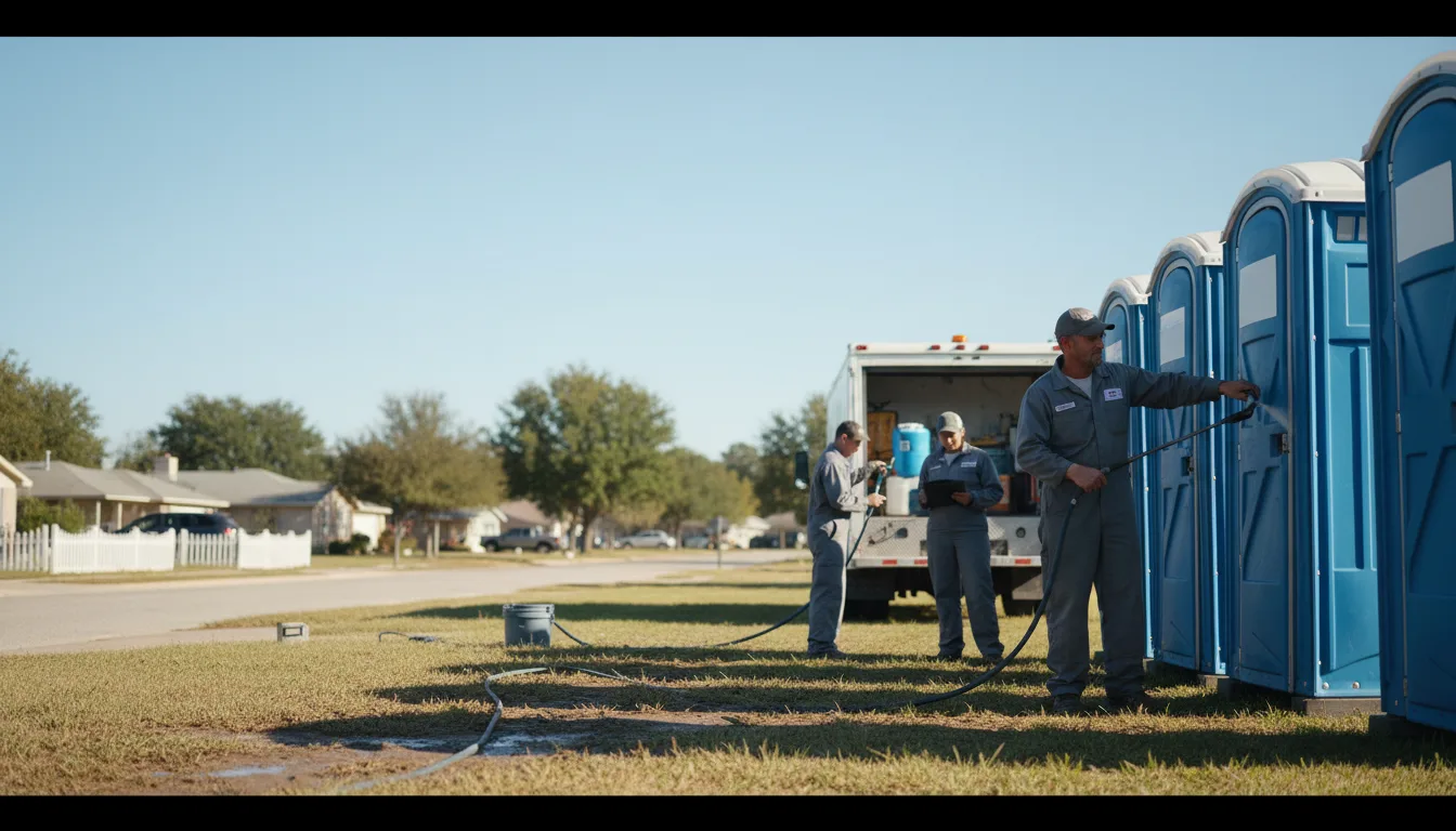Long-Term Portable Toilet Rental in Dripping Springs, TX near me